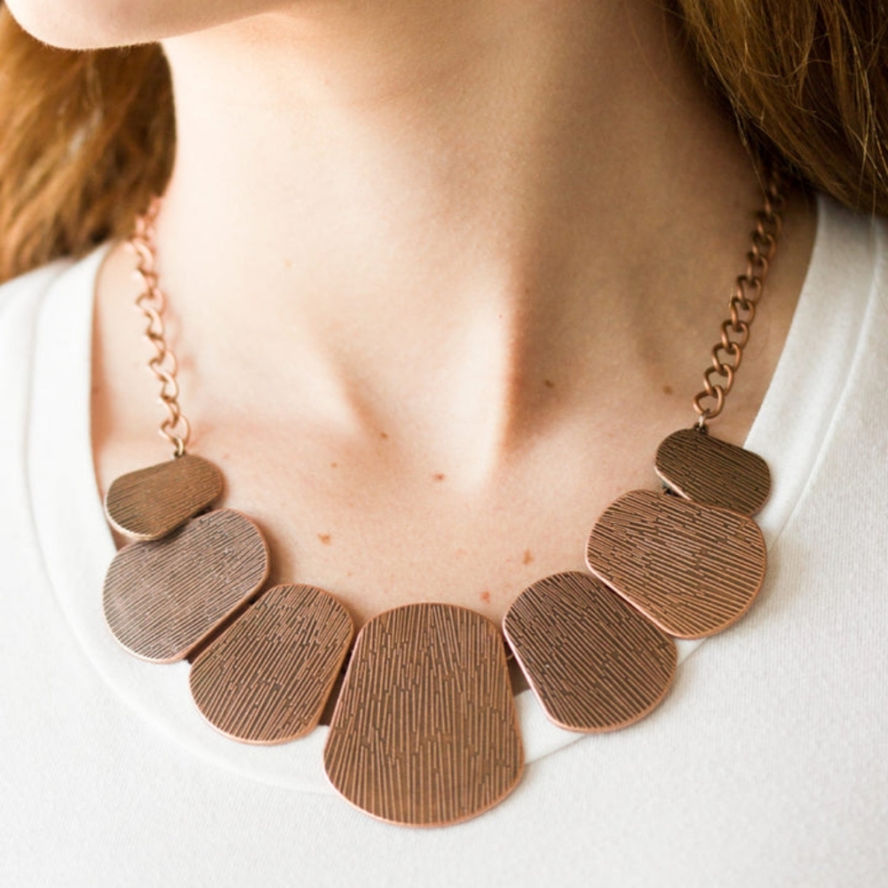 Cave the Day Necklace & Earring Set